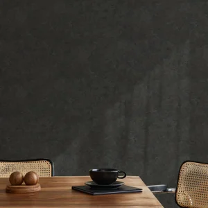 Organic Plain - Black Wallpaper