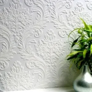 High Trad Paintable Wallpaper