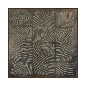 Sandscript Wall Art in Ebony