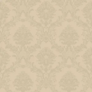Damask Silk Wallpaper Gold