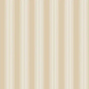 Classic Stripe Silk Wallpaper Gold