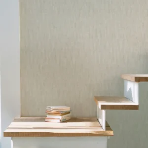 Tonal Plain Industrial Wallpaper Cream