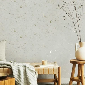 Gilded Plaster - Neutral / Pale Gold Wallpaper