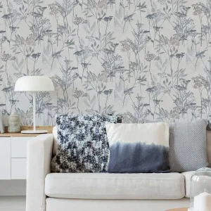 Solstice - Pale Blue Wallpaper