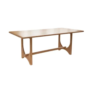 Tubular Dining Table in Nutmeg
