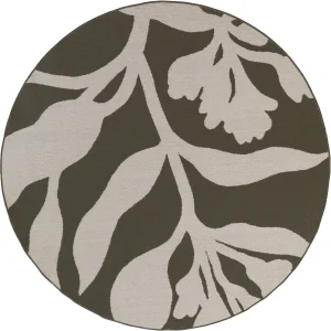 Wildvine Round Rug in Lush