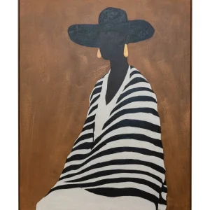 Veracruz Wall Art in Earthen Ebony