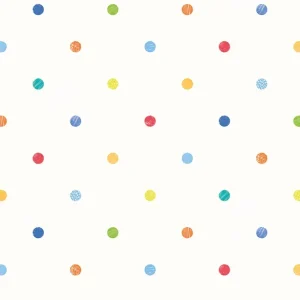 Doodle Spot Royal Bright Wallpaper