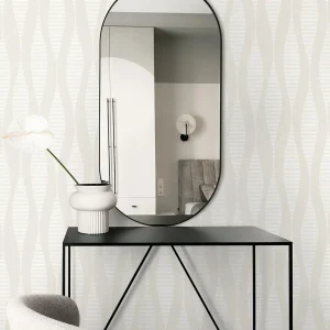 Harmony Oyster Wallpaper