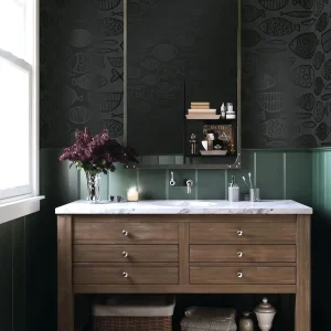Cadence Volcanic Black Wallpaper